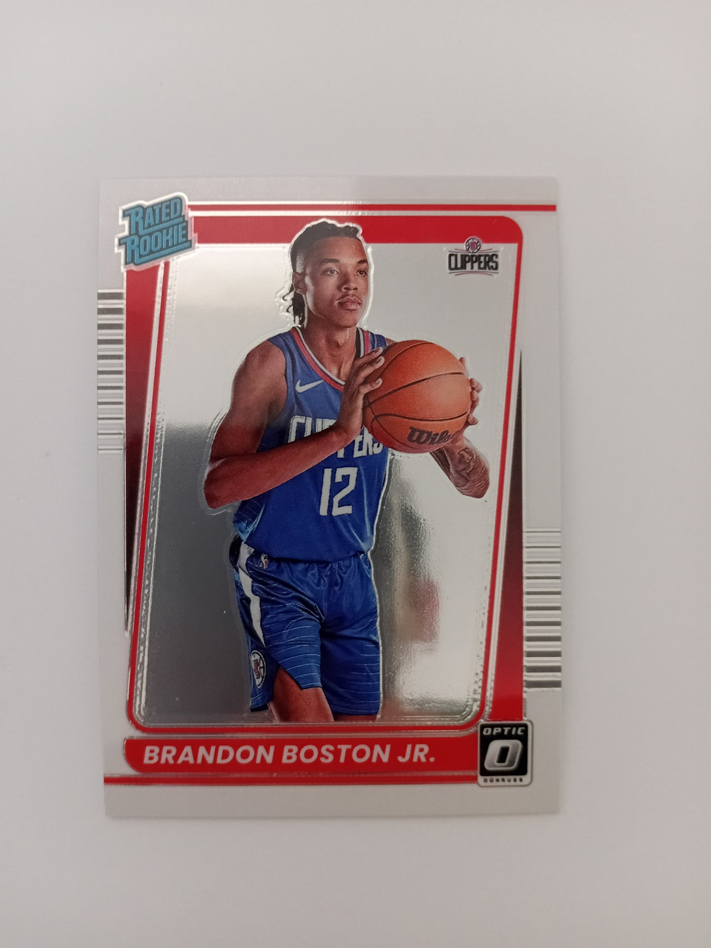 Brandon Boston Jr. Rated Rookie card (holo)