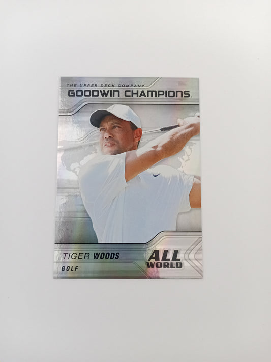 Tiger Woods card (holo)