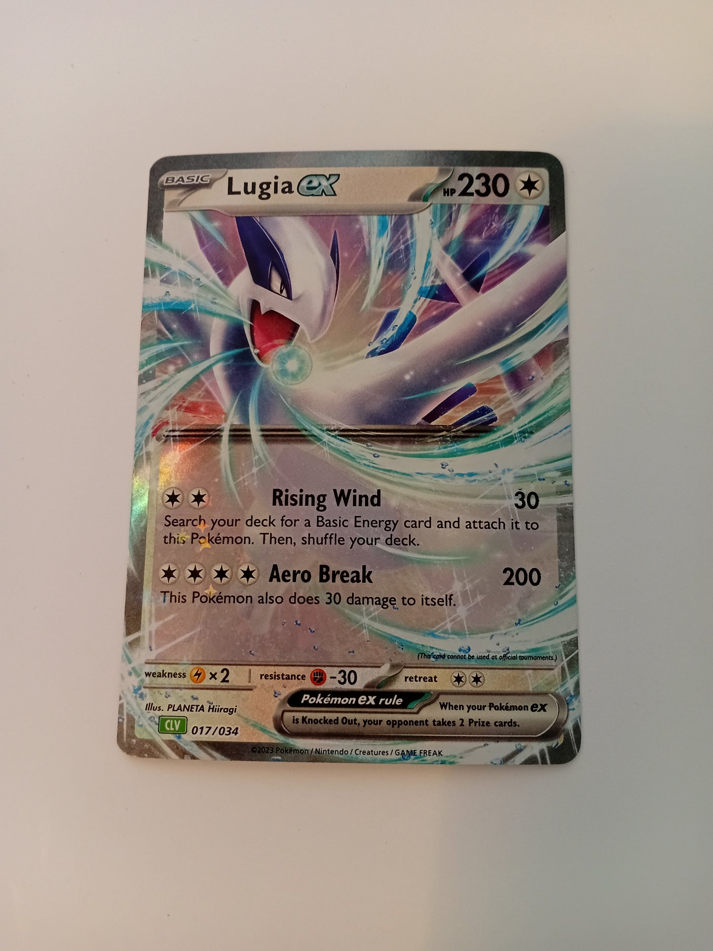Lugia ex Card (holo)