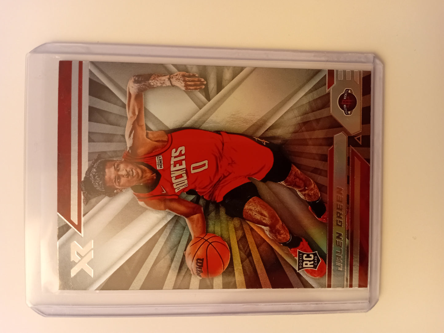 Jalen Green card (rookie, holo)