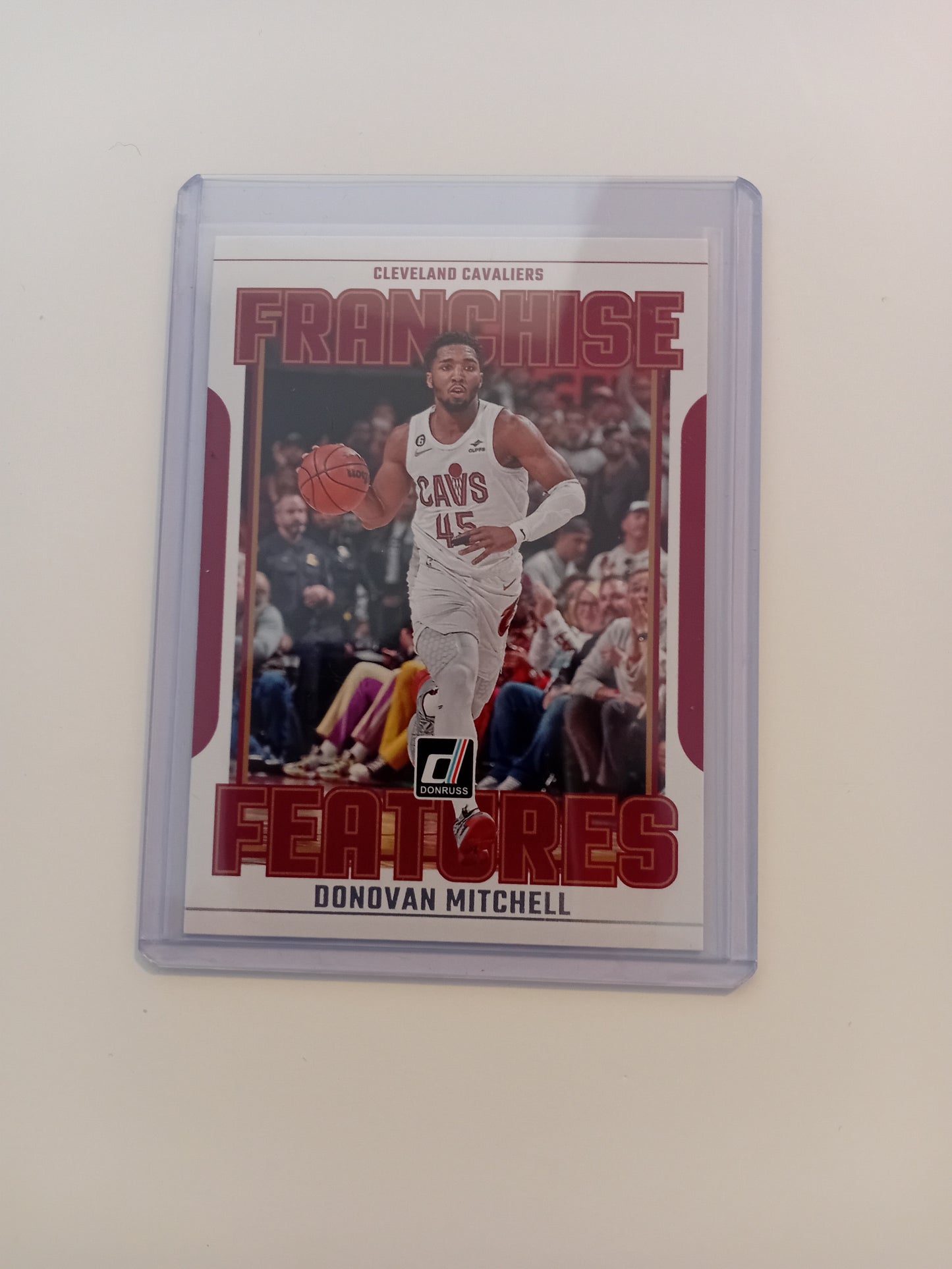 Donovan Mitchell card (franchise features)