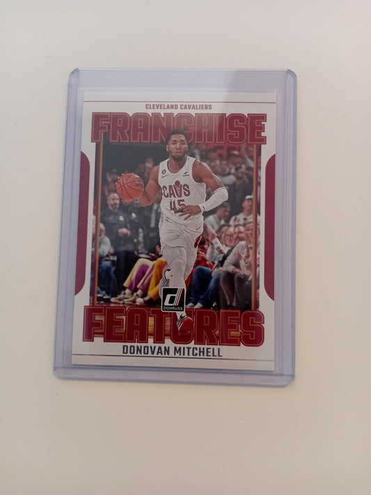 Donovan Mitchell card (franchise features)