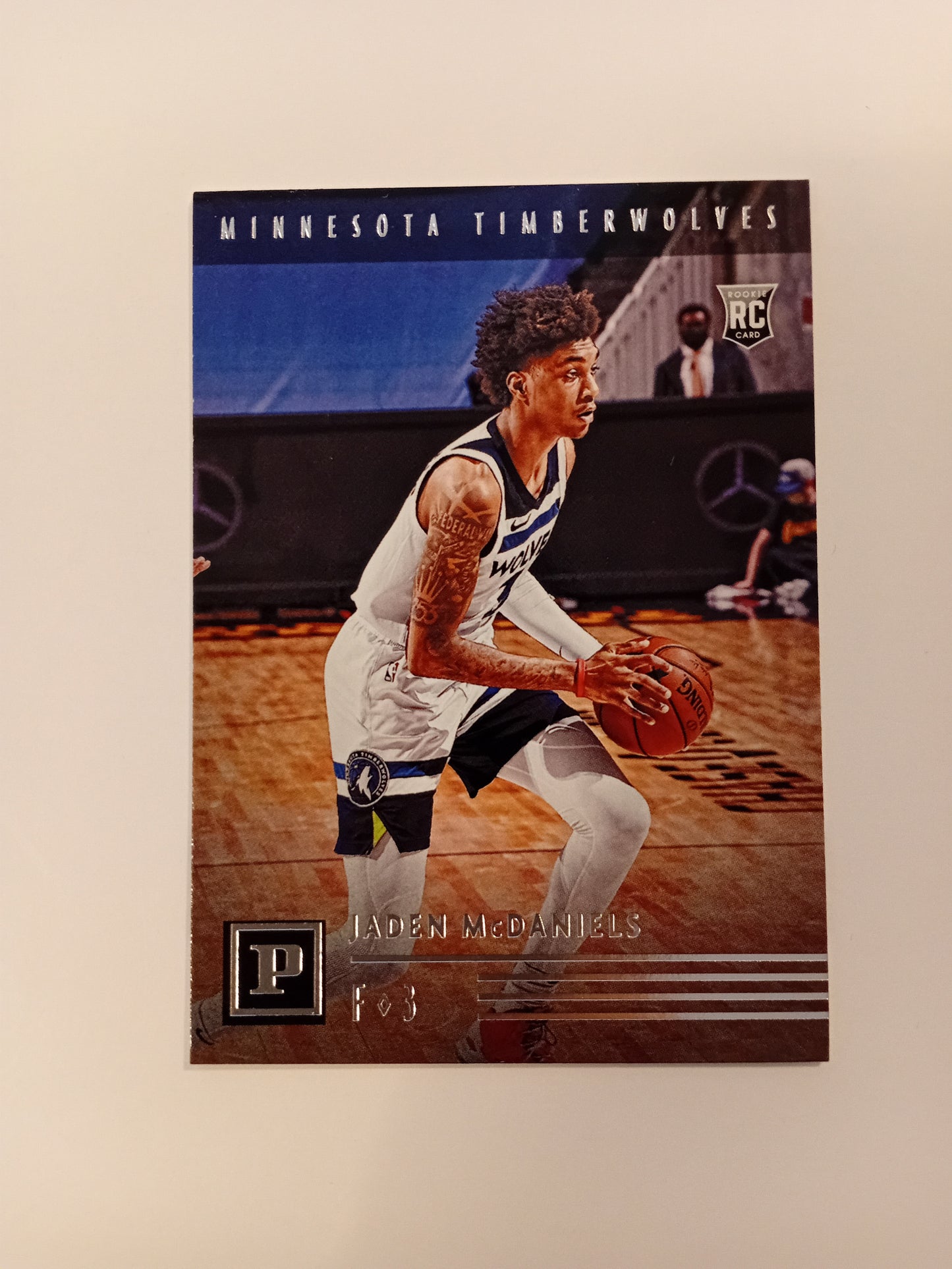 Jaden McDaniels Rookie card