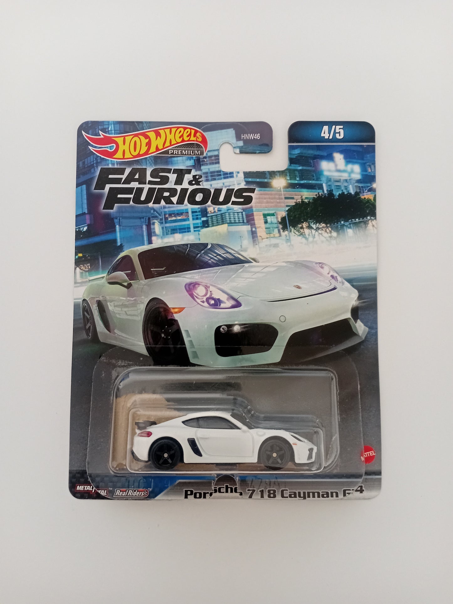 Loose Hot Wheels Premium Porsche 718 Cayman GT4