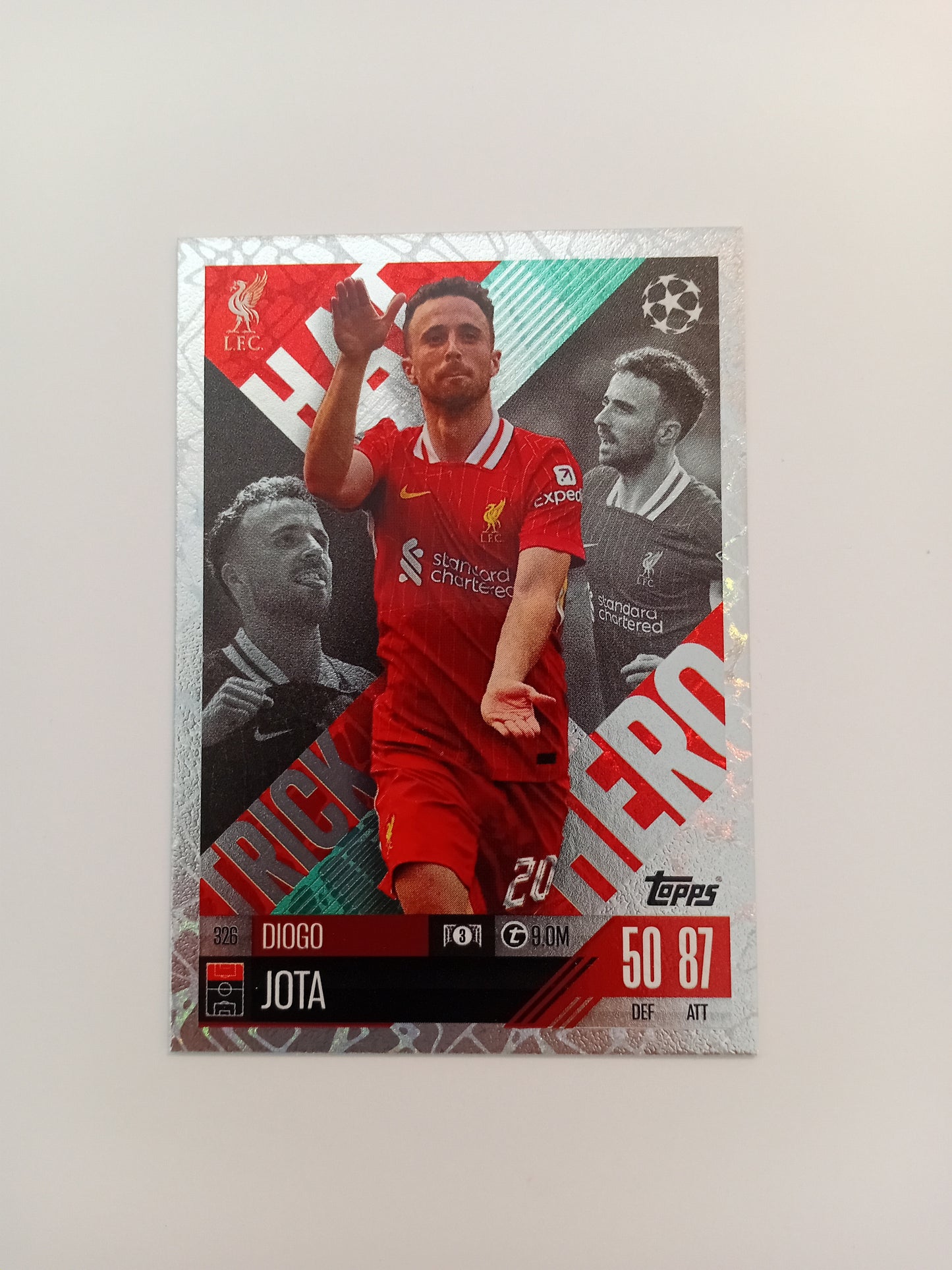 Diogo Jota card (holo)