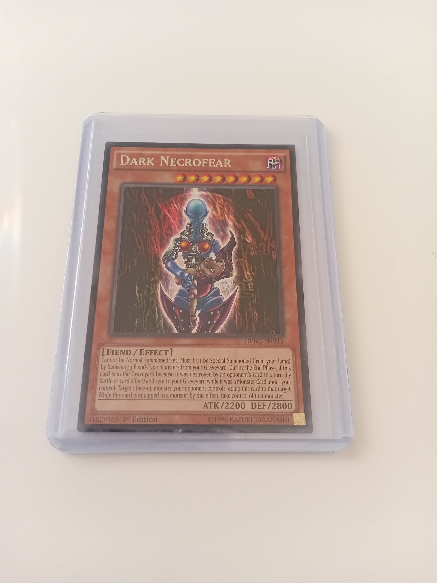 Dark Necrofear (Rare, 1st edition) card