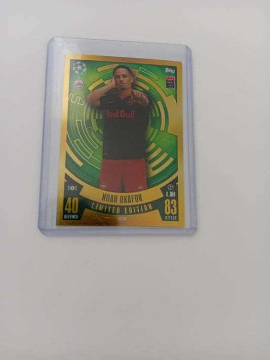 Noah Okafor card (Limited Edition, holo)