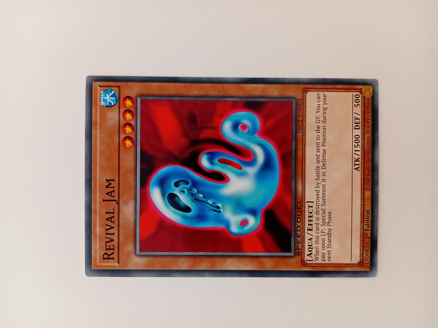 Revival Jam card (speed duel version)