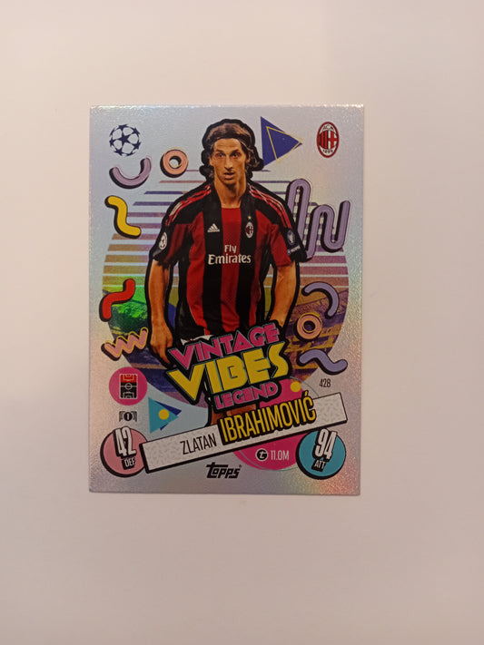 Zlatan Ibrahimovic Card (holo)