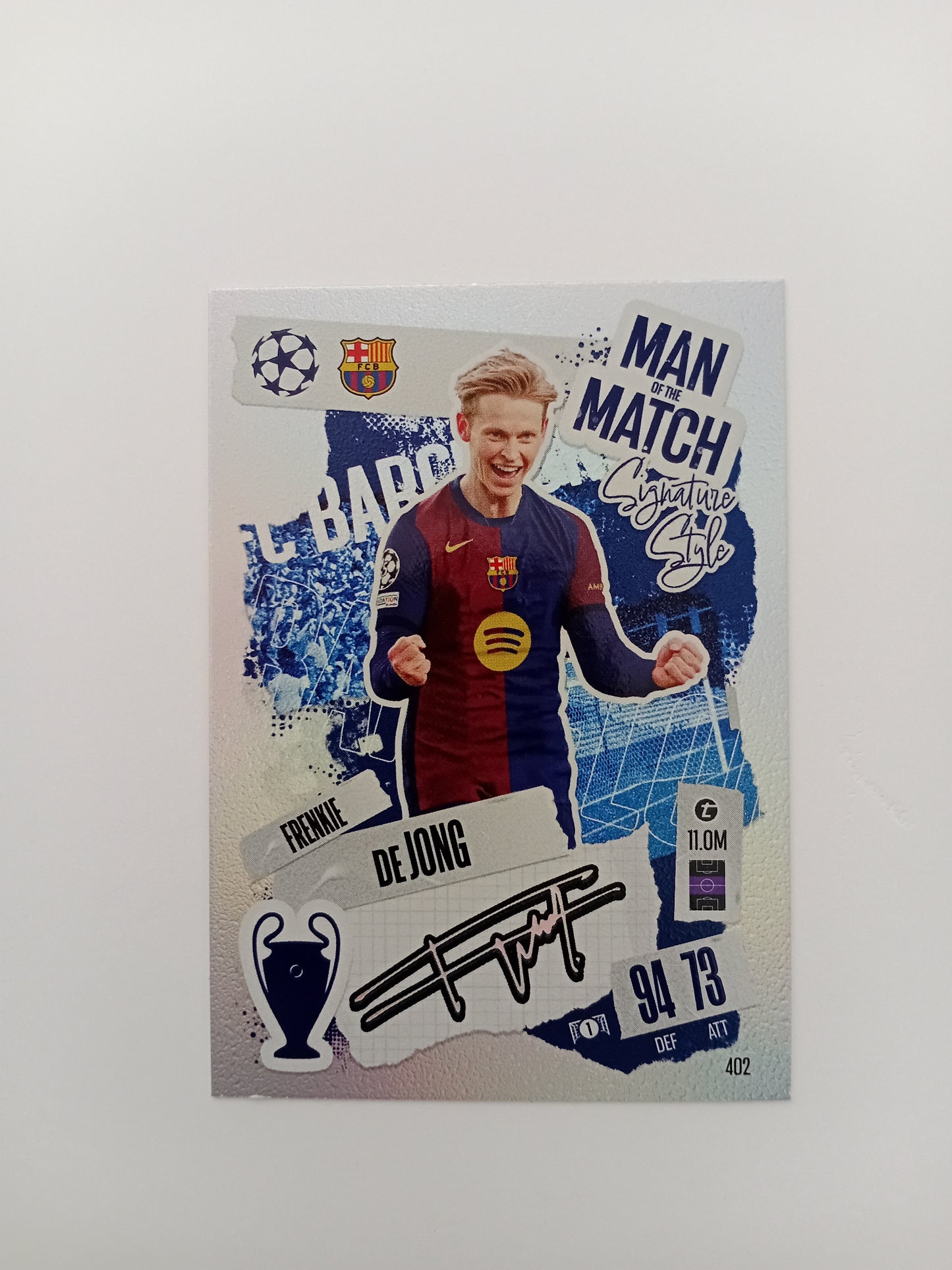 Frenkie De Jong card (holo)
