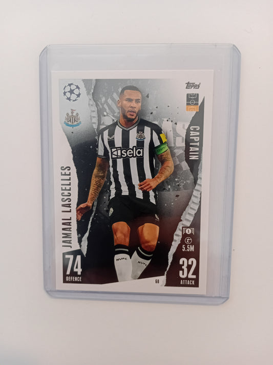 Jamaal Lascelles card (holo)