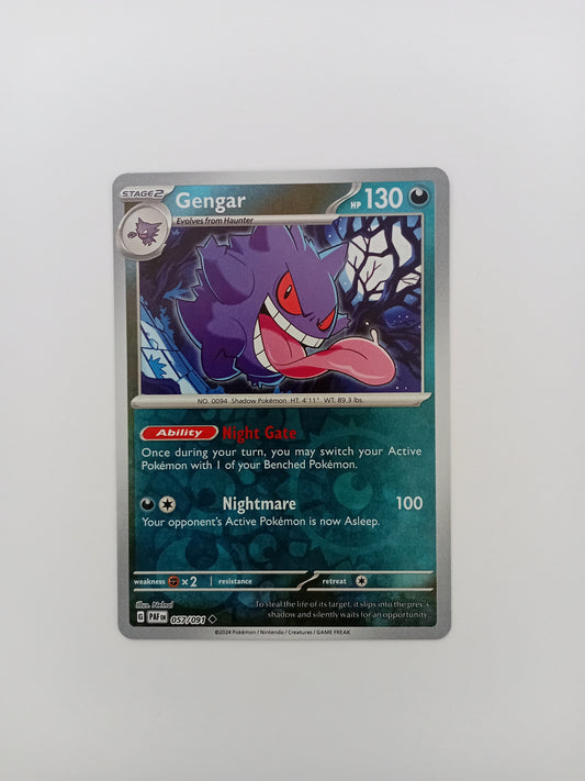 Gengar card (reverse holo)