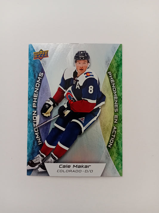 Cale Makar card (holo)
