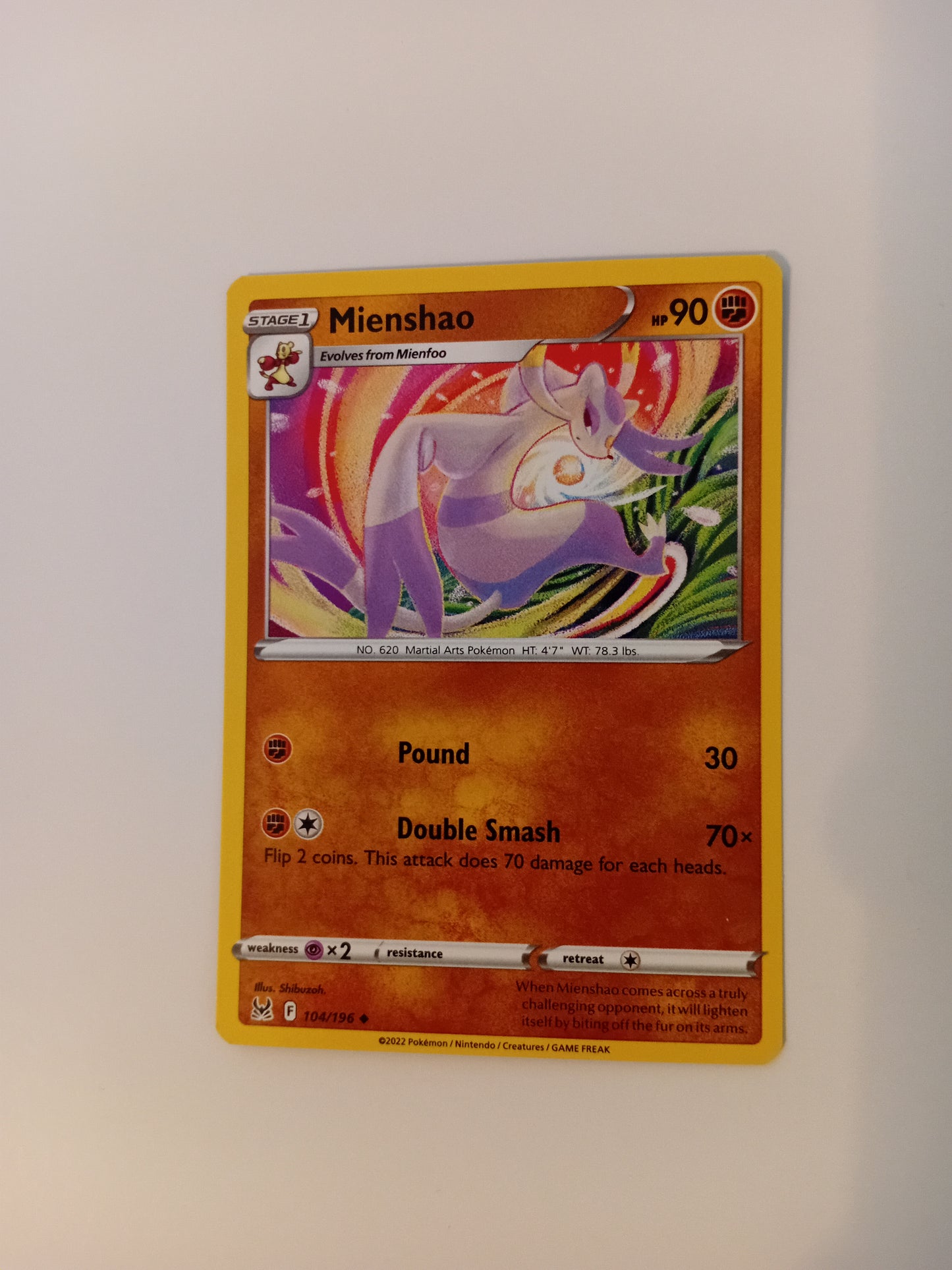 Mienshao Card