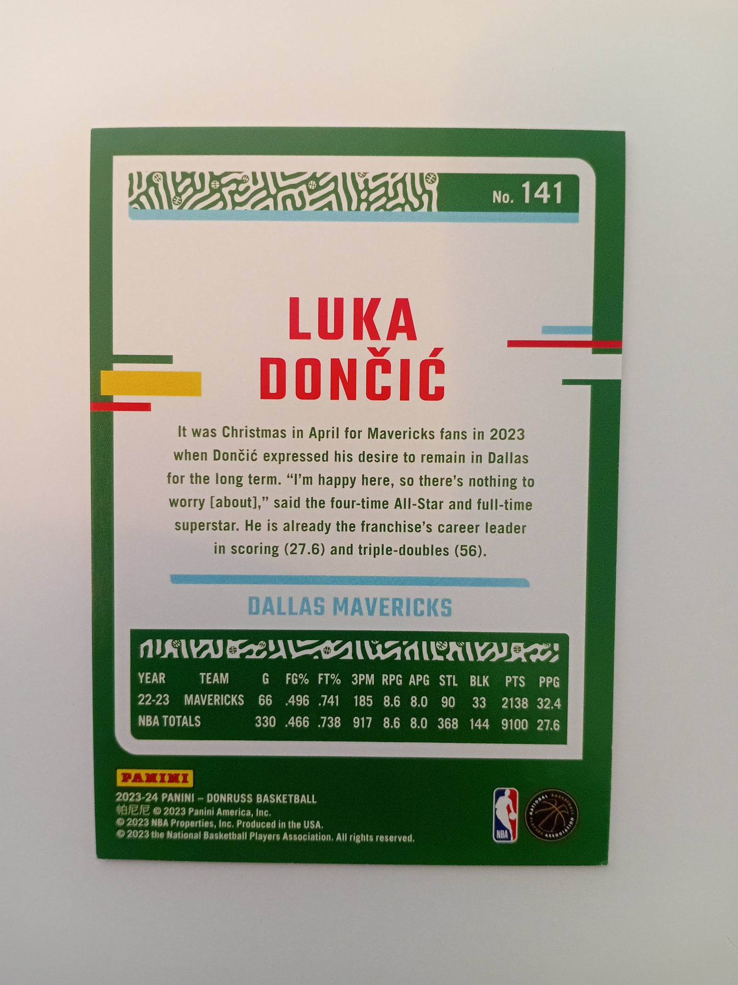 Luka Doncic card