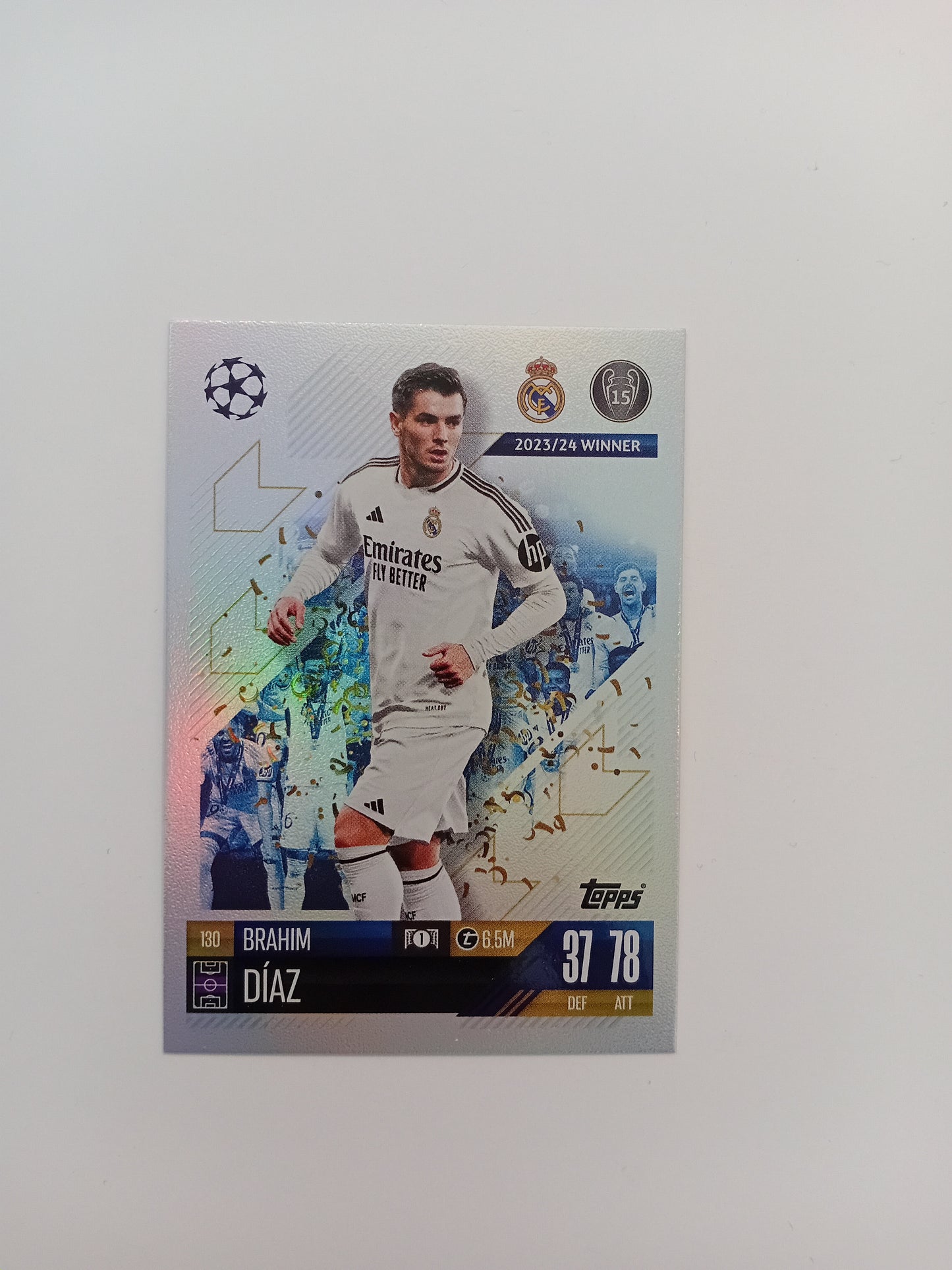 Brahim Diaz card (holo)