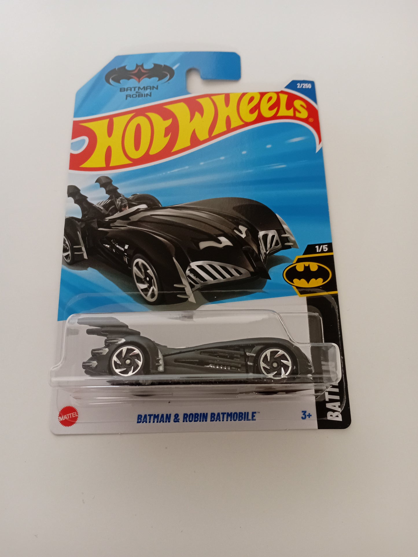 Hot Wheels Batman and Robin Batmobile