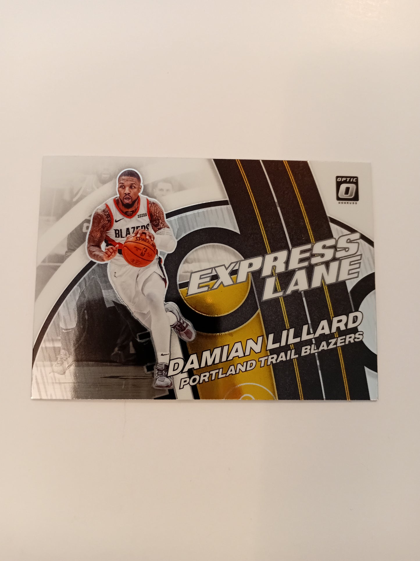 Damian Lillard card (holo)