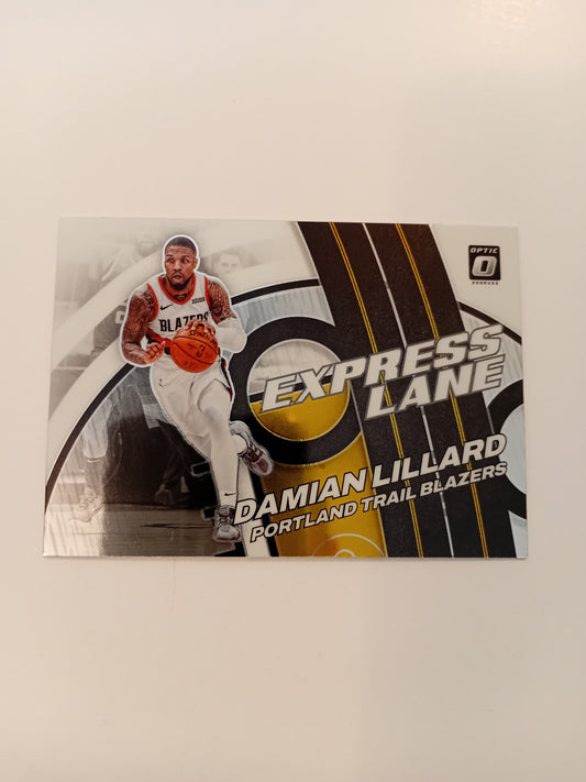Damian Lillard card (holo)