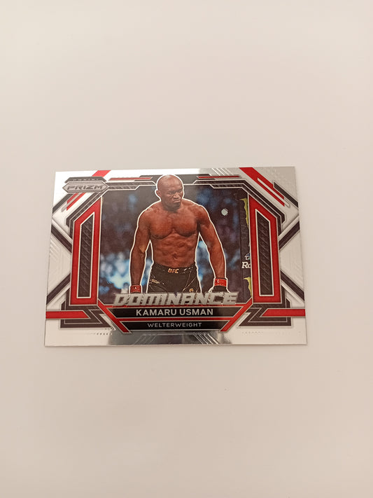 Kamaru Usman card (holo)