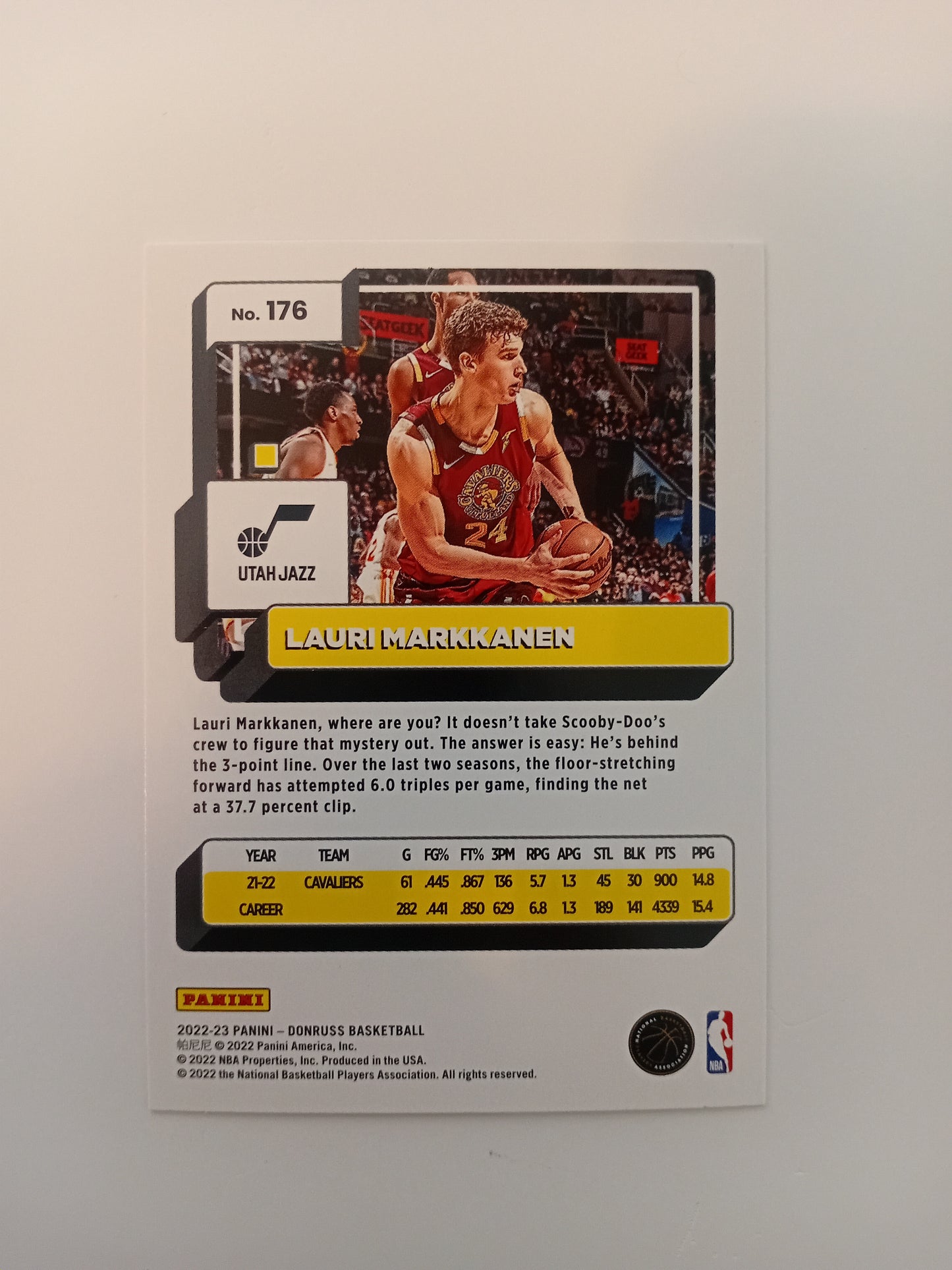 Lauri Markkanen card