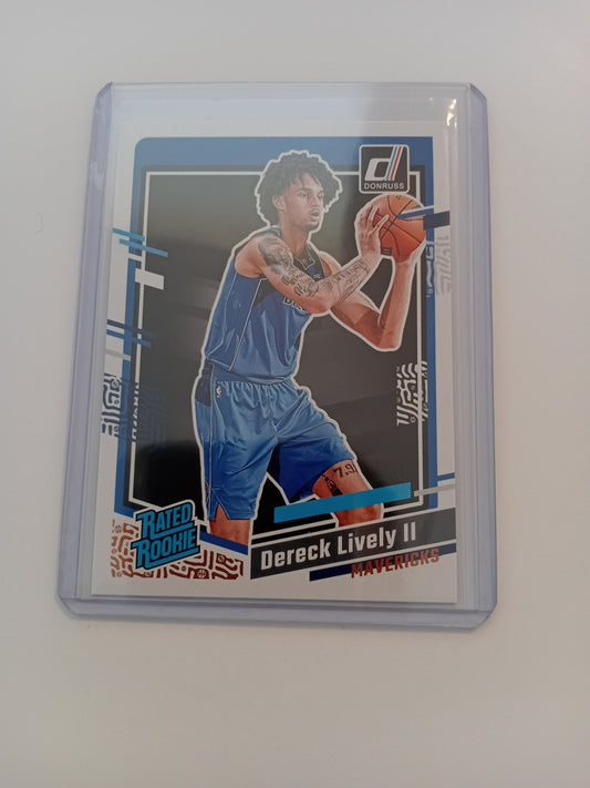 Dereck Lively II card (rated rookie)