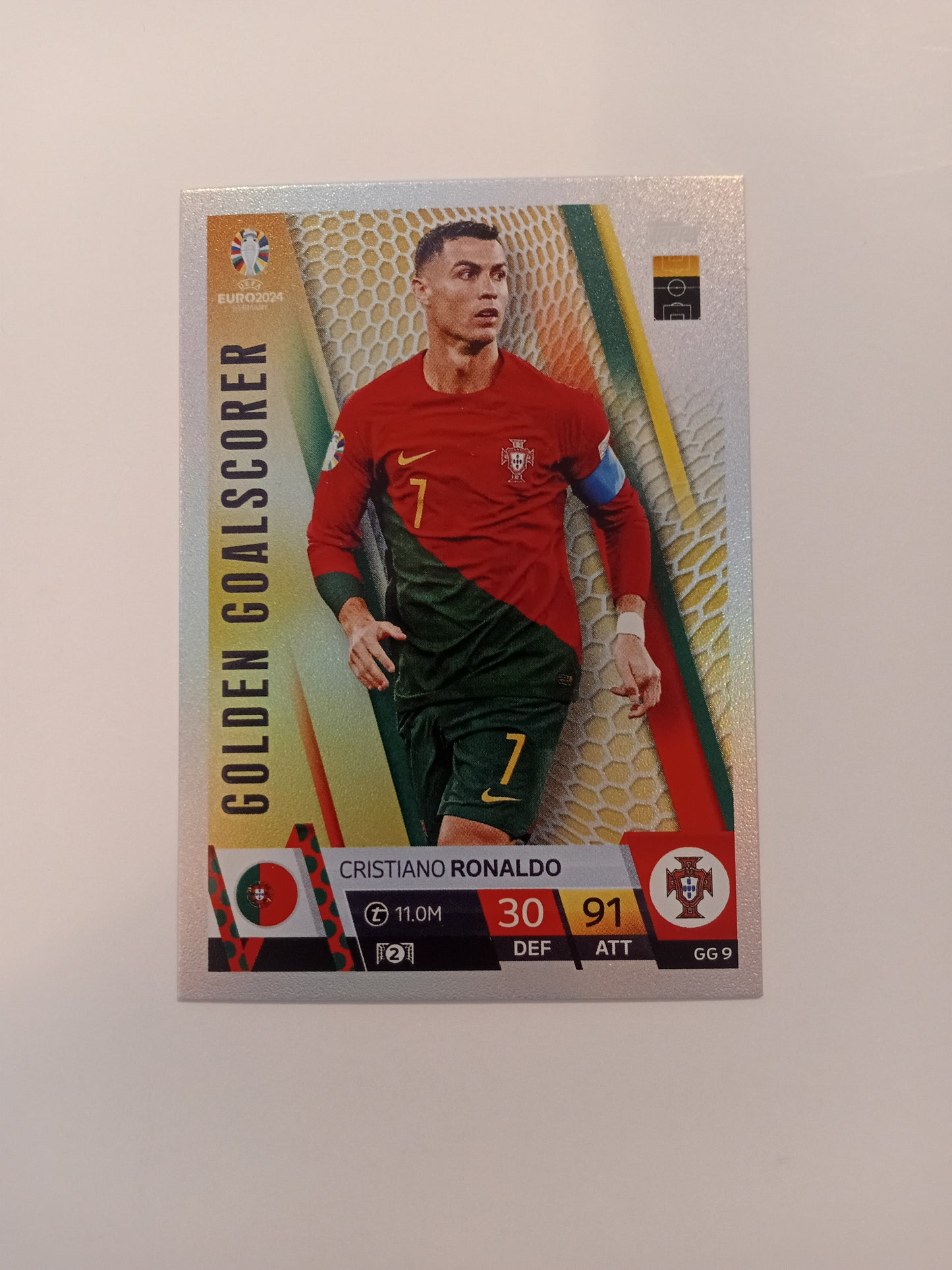 Cristiano Ronaldo Card (holo)