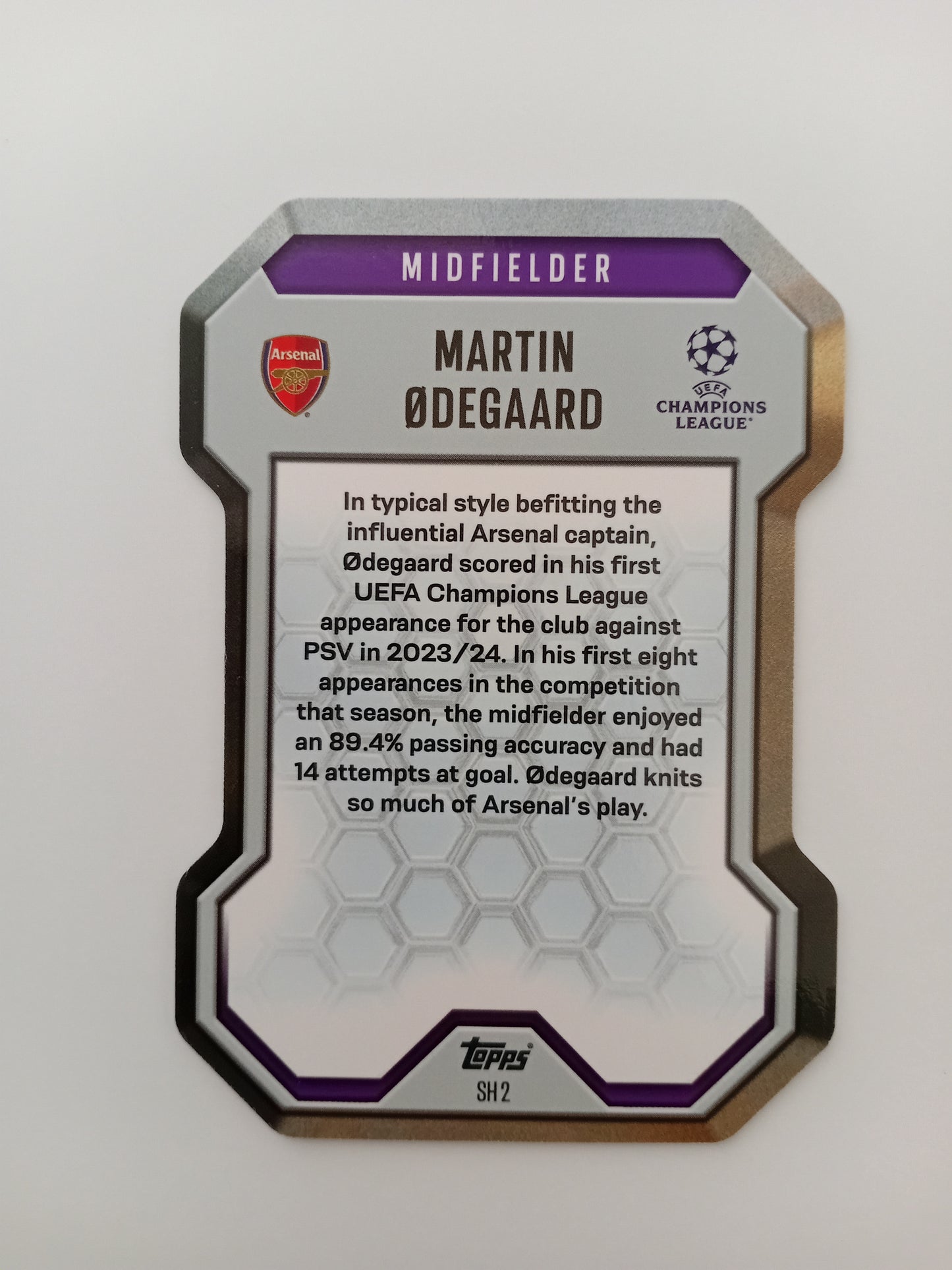 Martin Odegaard card (holo)