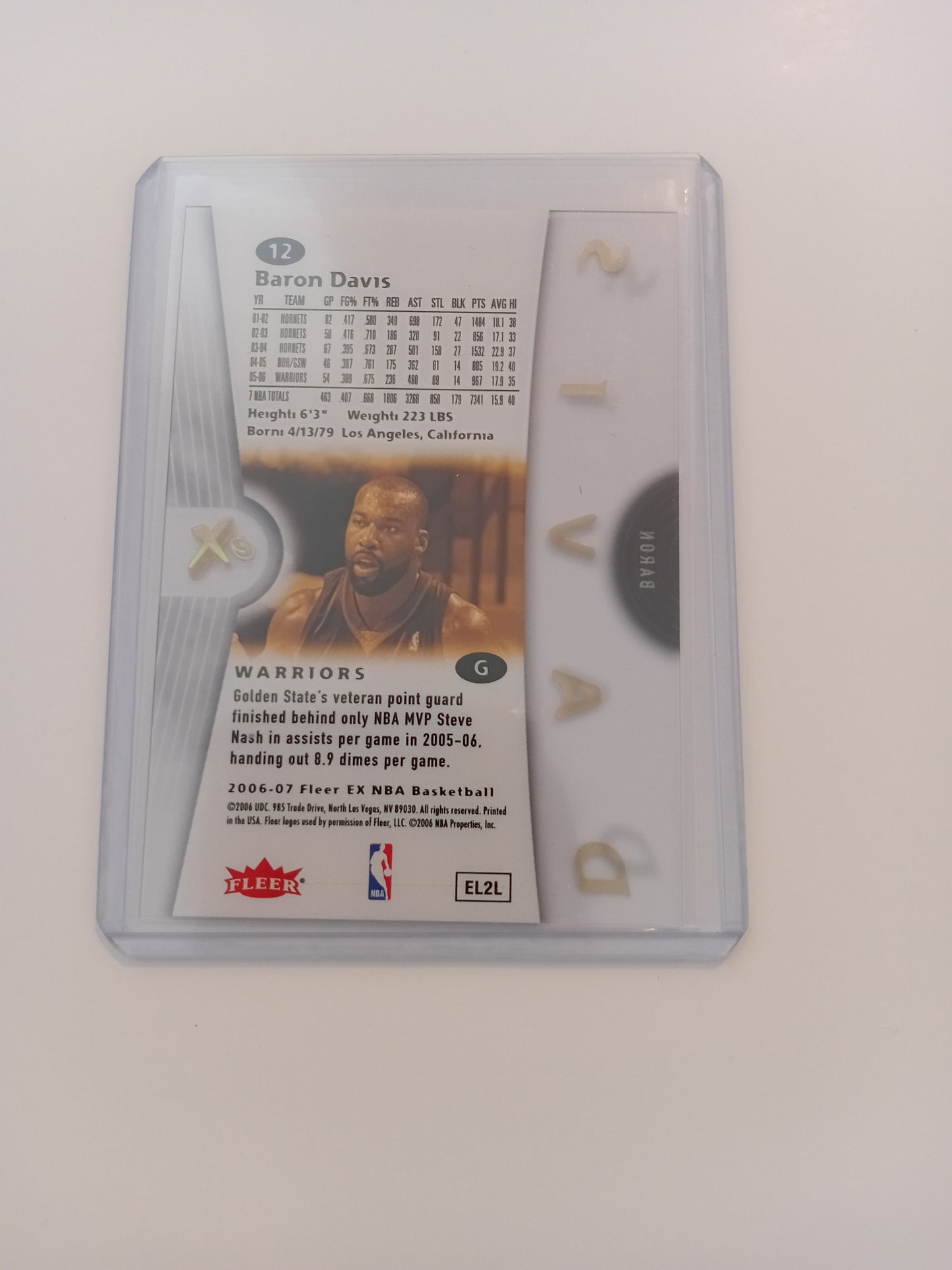Baron Davis card