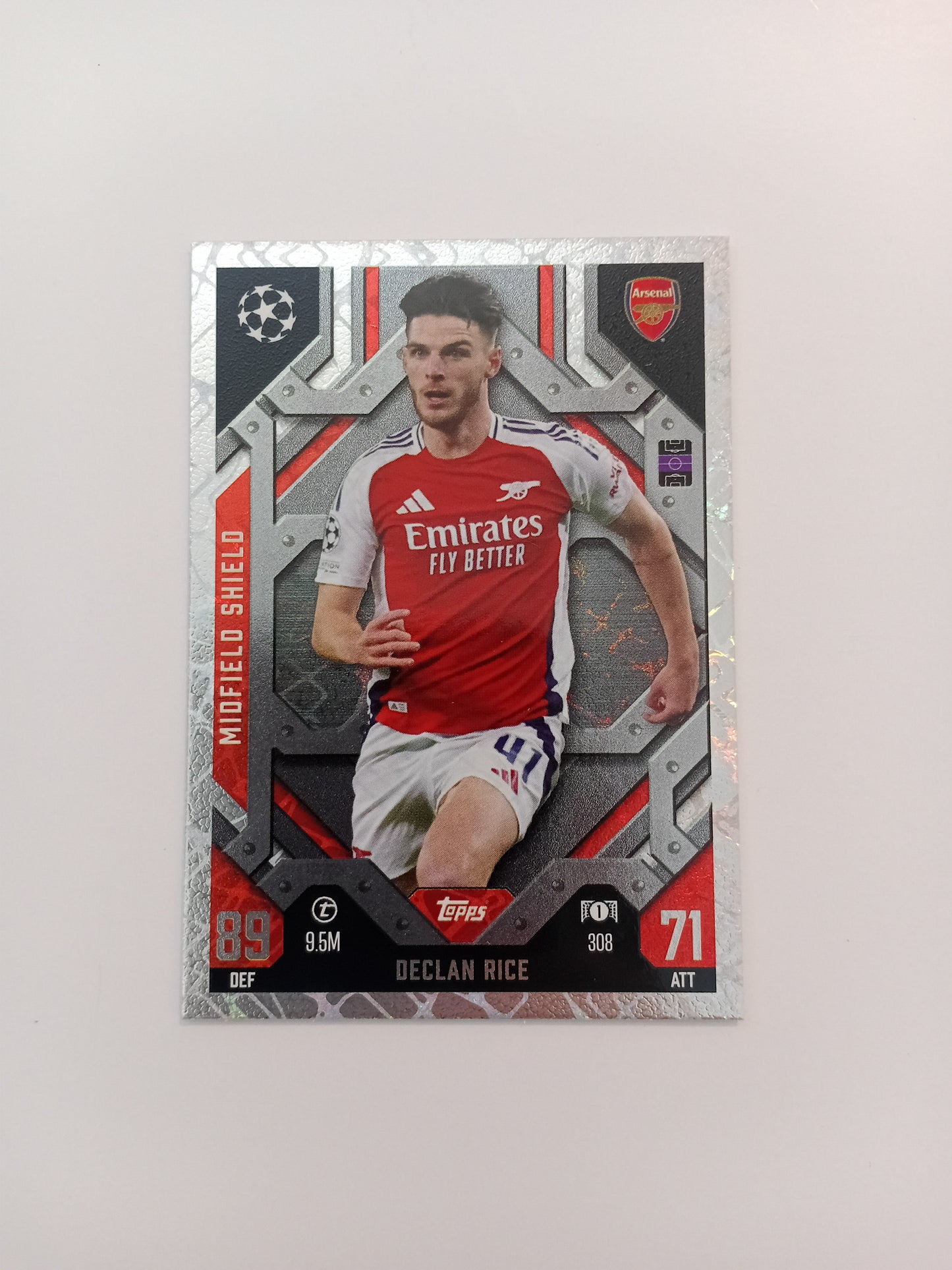 Declan Rice card (holo)