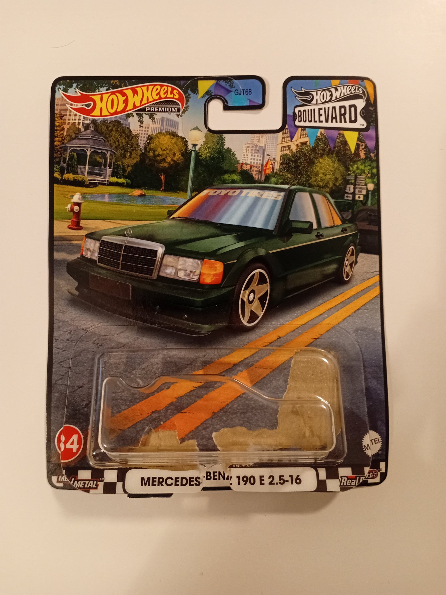Loose Hot Wheels Premium Mercedes 190E 2.5-16