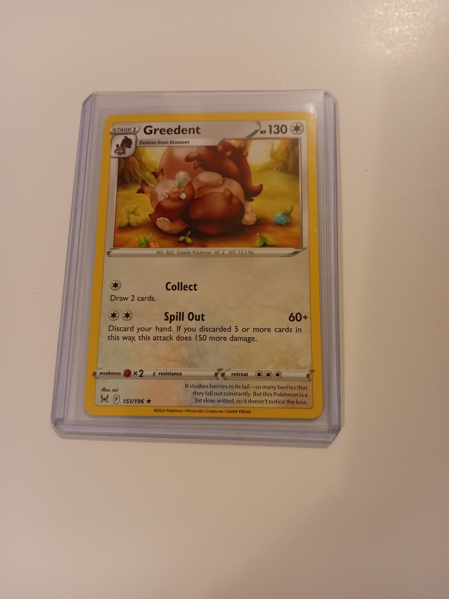 Greedent Card