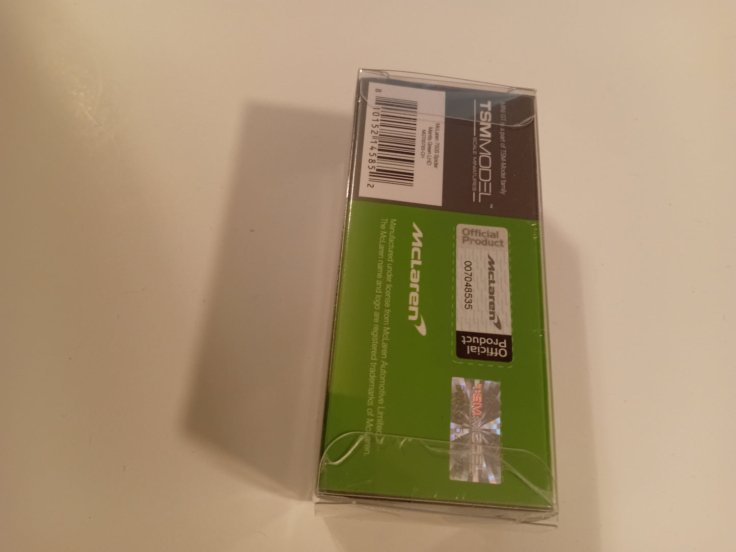 Mini GT McLaren 750S Spider (mantis green)