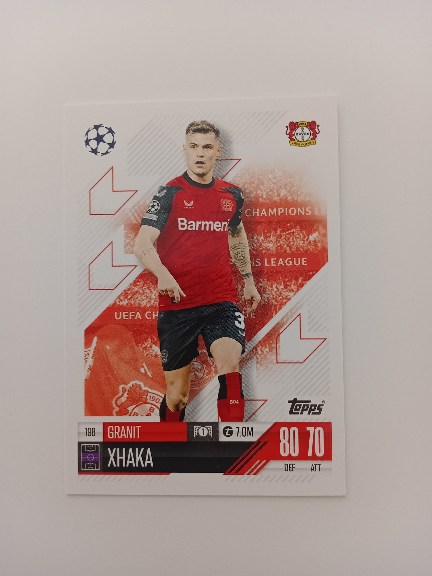 Granit Xhaka card