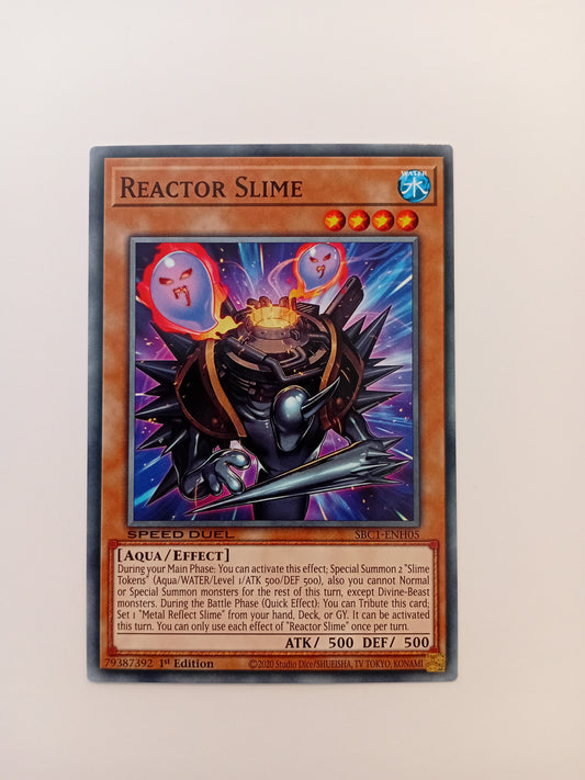 Reactor Slime card (speed duel version)