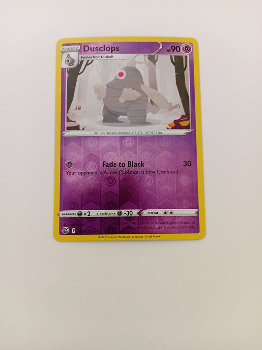 Dusclops card (reverse holo)