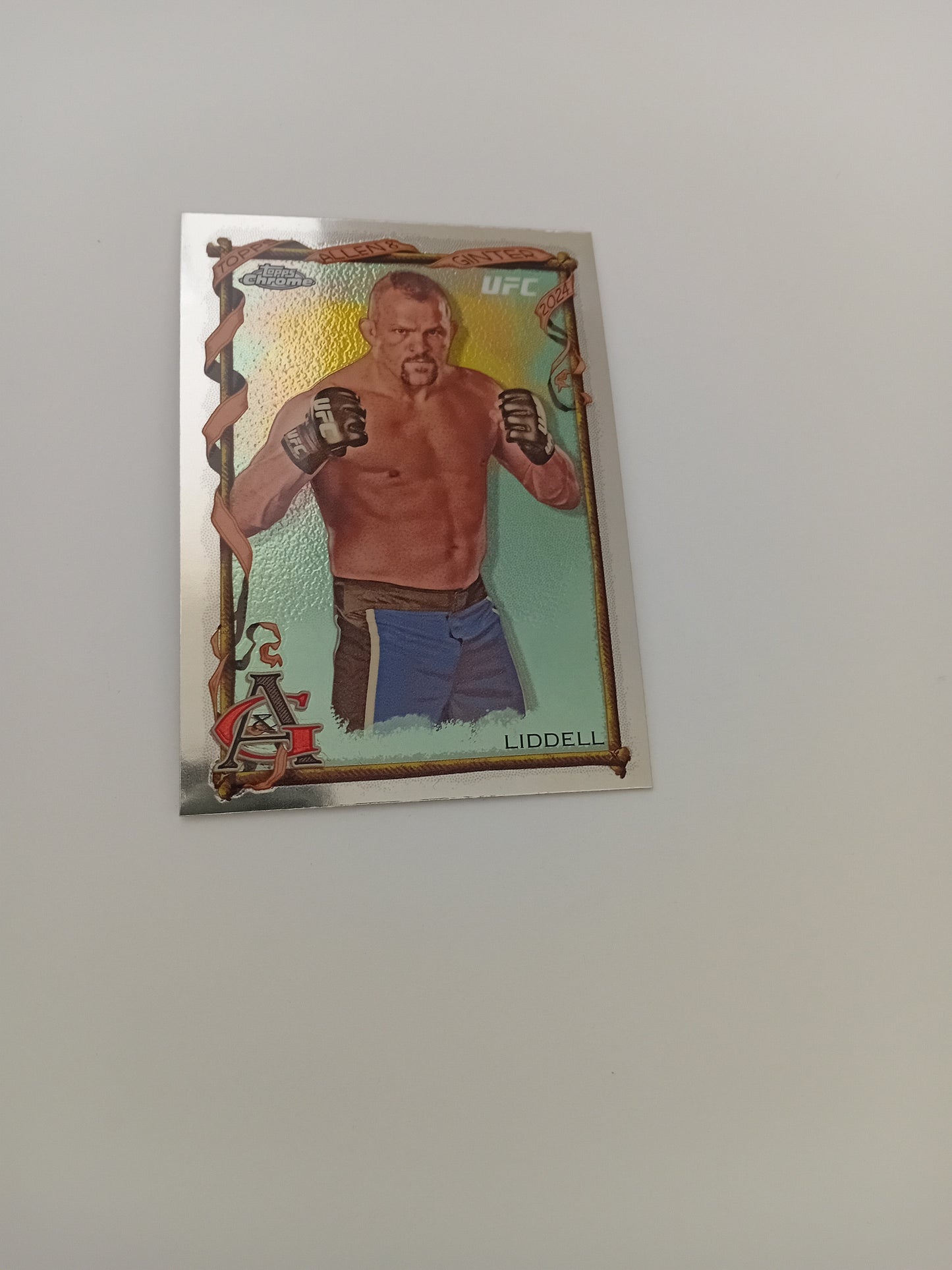 Chuck Liddell card (holo)
