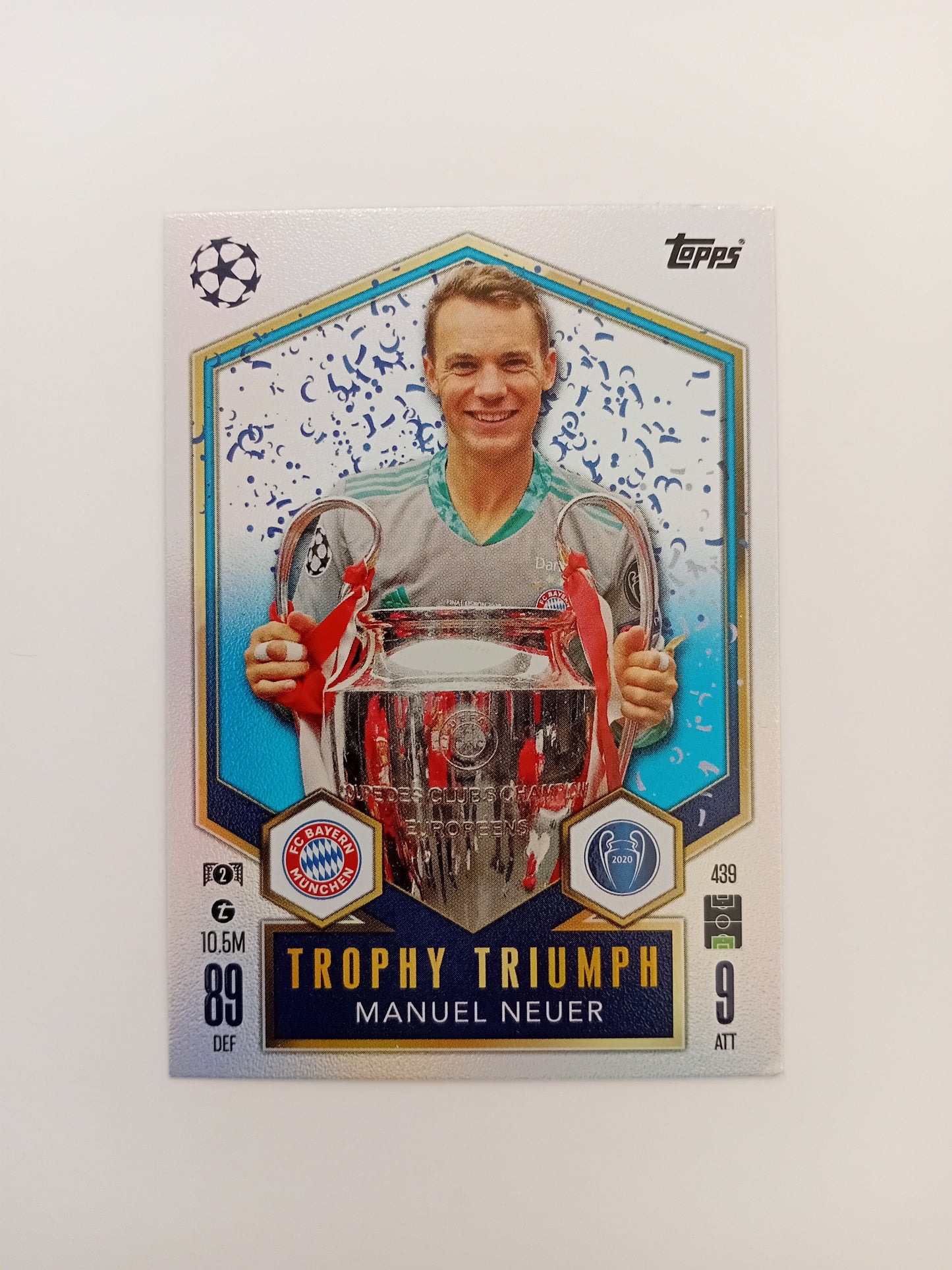 Manuel Neuer card (holo)