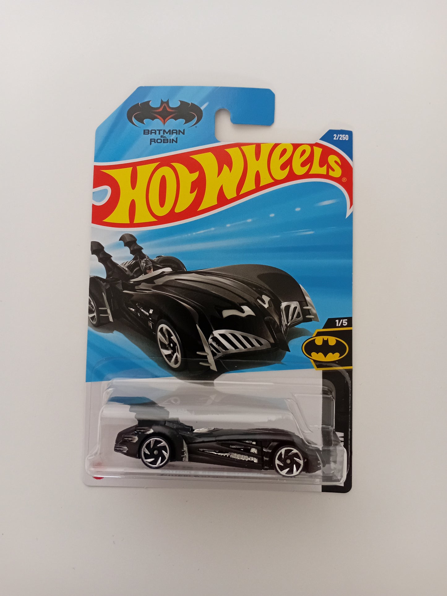 Hot Wheels Batman and Robin Batmobile