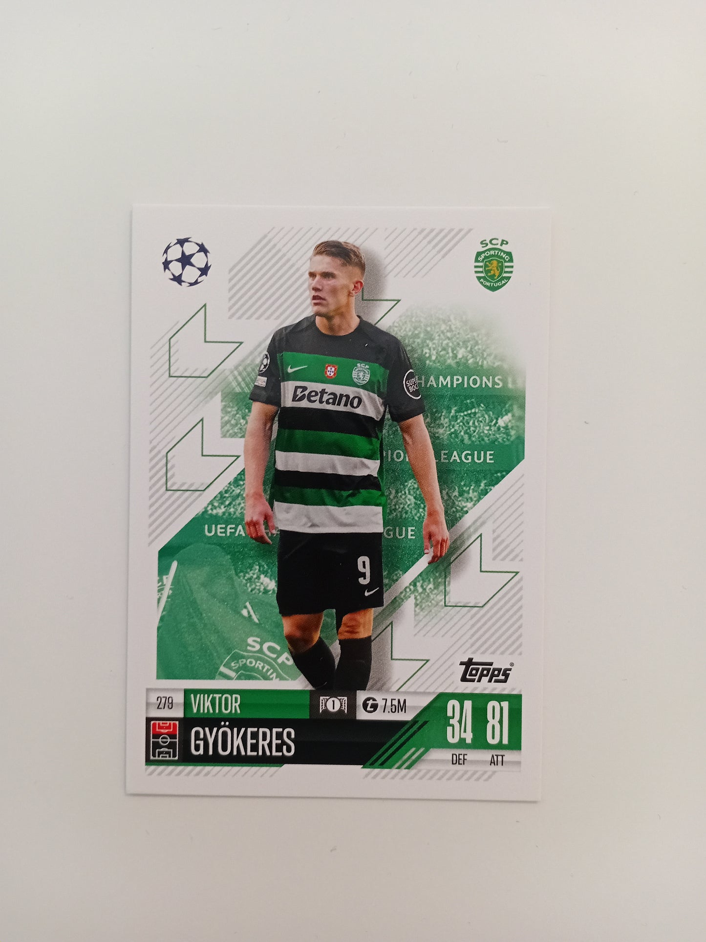 Viktor Gyokeres card